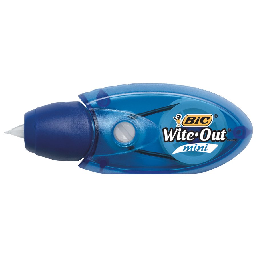 BiC Wite Out EZ Correct Correction Tape, White 50523, 4.2mm x 12m